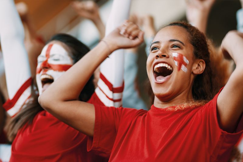 English football supporters